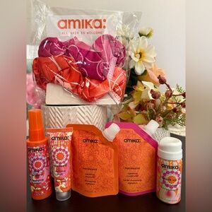 🆕🧴 AMIKA LIMITED EDITION 7 PIECE HAIR CARE BUNDLE. BRAND NEW!